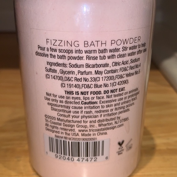 5/$15 😍 Rose Peony Fizzing Bath Powder 💕🌹 - Picture 3 of 3